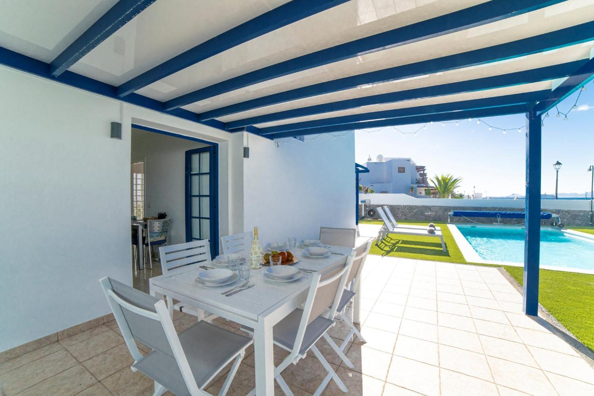 Beautiful Detached Lanzarote Villa 3 Bedrooms Villa Stacruz Bay Stunning Views Close To Amenities Playa Blanca Eksteriør bilde