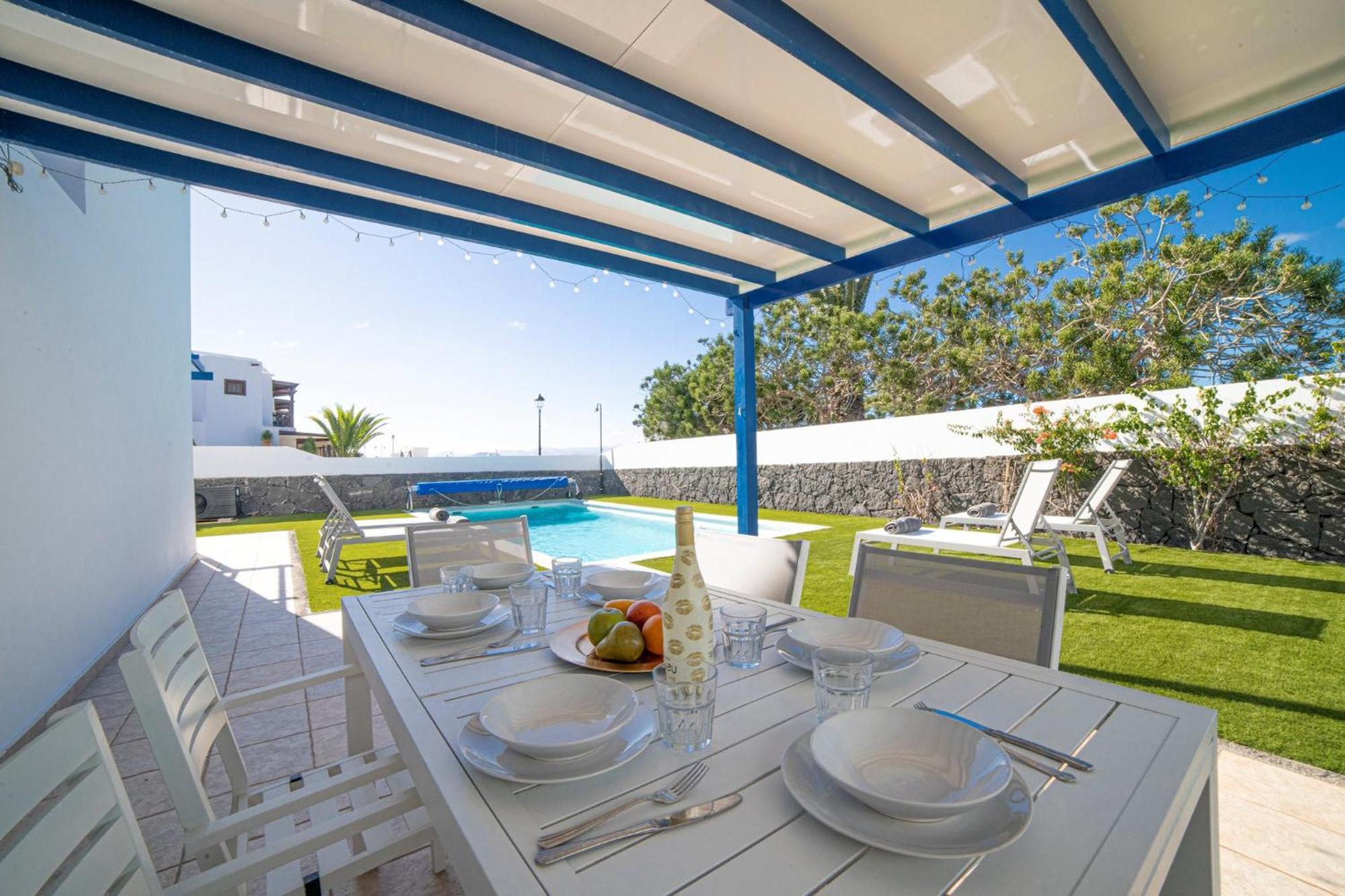 Beautiful Detached Lanzarote Villa 3 Bedrooms Villa Stacruz Bay Stunning Views Close To Amenities Playa Blanca Eksteriør bilde